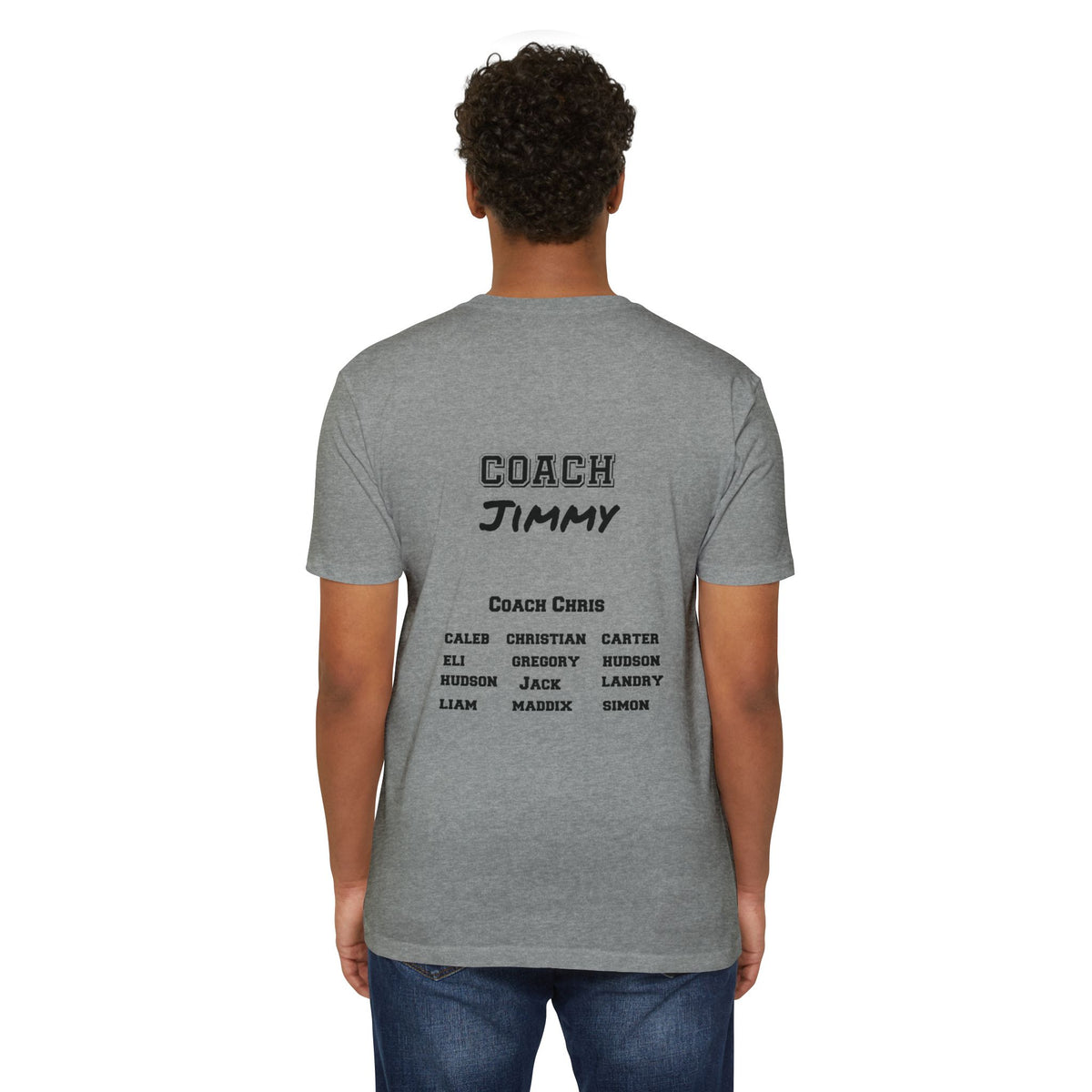 Titans Baseball Team Roster T-Shirt- Coach Jimmy