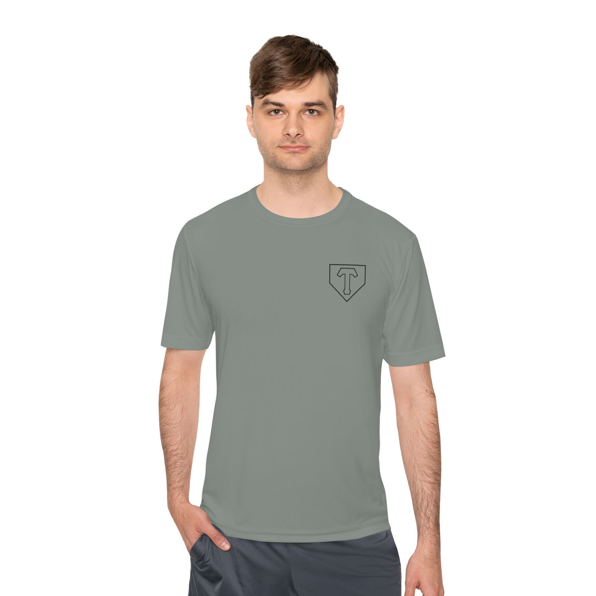 Team practice jersey w/ name and number (Grey/Black)
