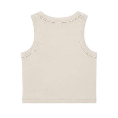 Women's Organic Rib Crop Tank