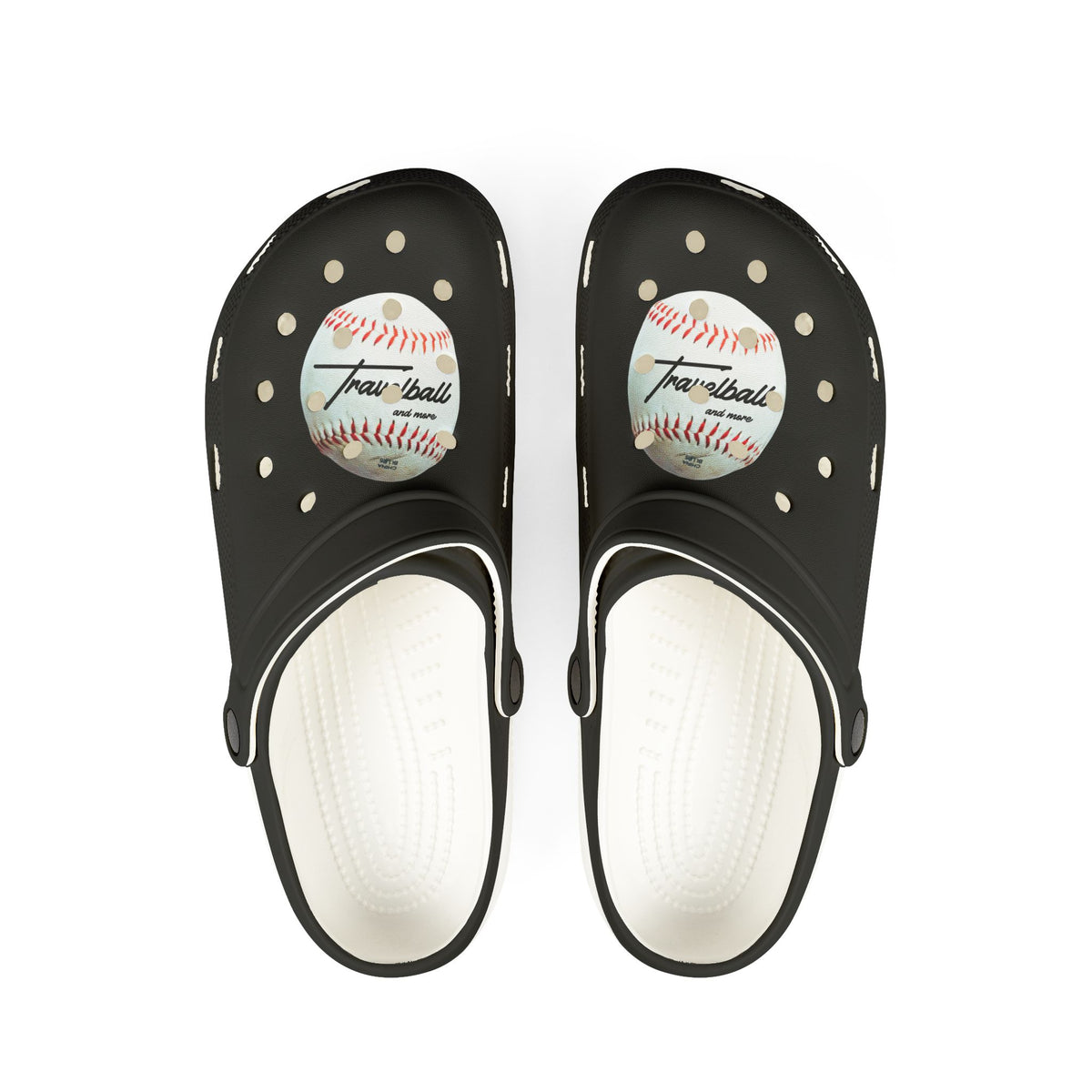Travelball and More Logo Croc Style-Black