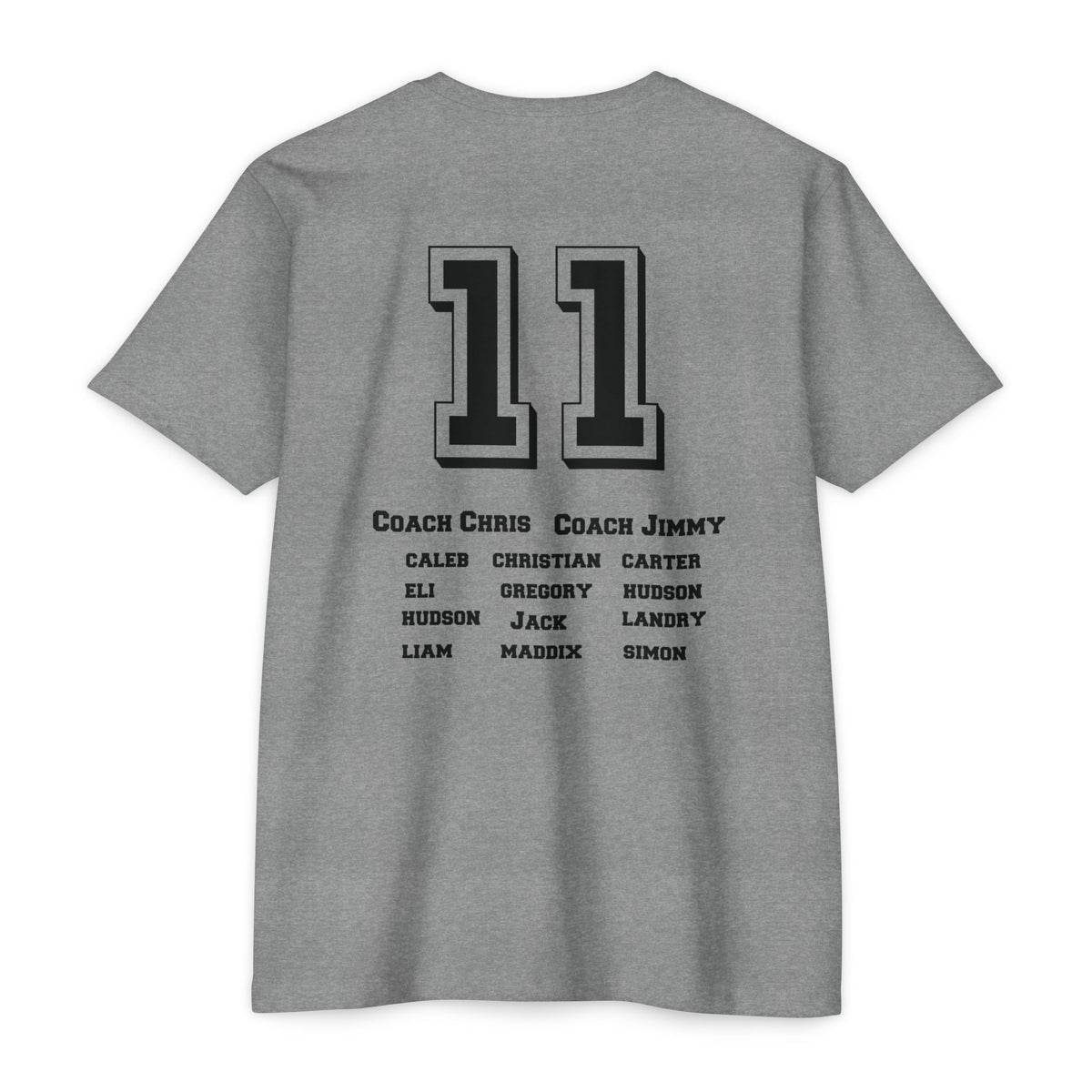 Titans Baseball Team Roster T-Shirt- Hudson V.