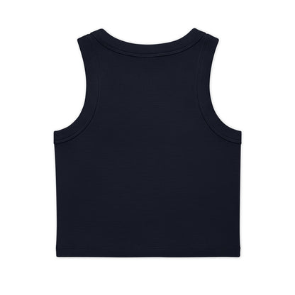 Women's Organic Rib Crop Tank
