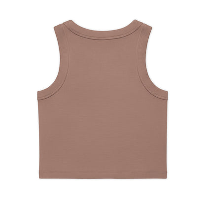 Women's Organic Rib Crop Tank