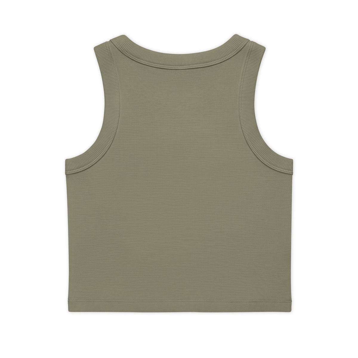 Women's Organic Rib Crop Tank