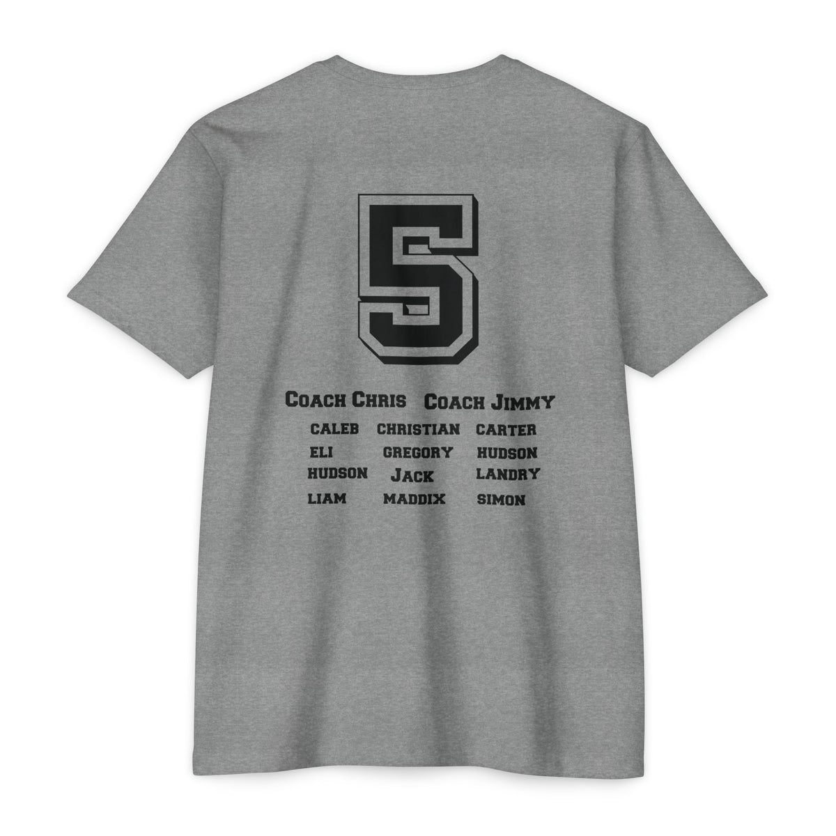 Titans Baseball Team Roster T-Shirt- Jack 5
