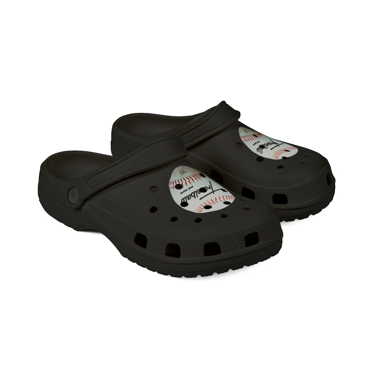 Travelball and More Logo Croc Style-Black