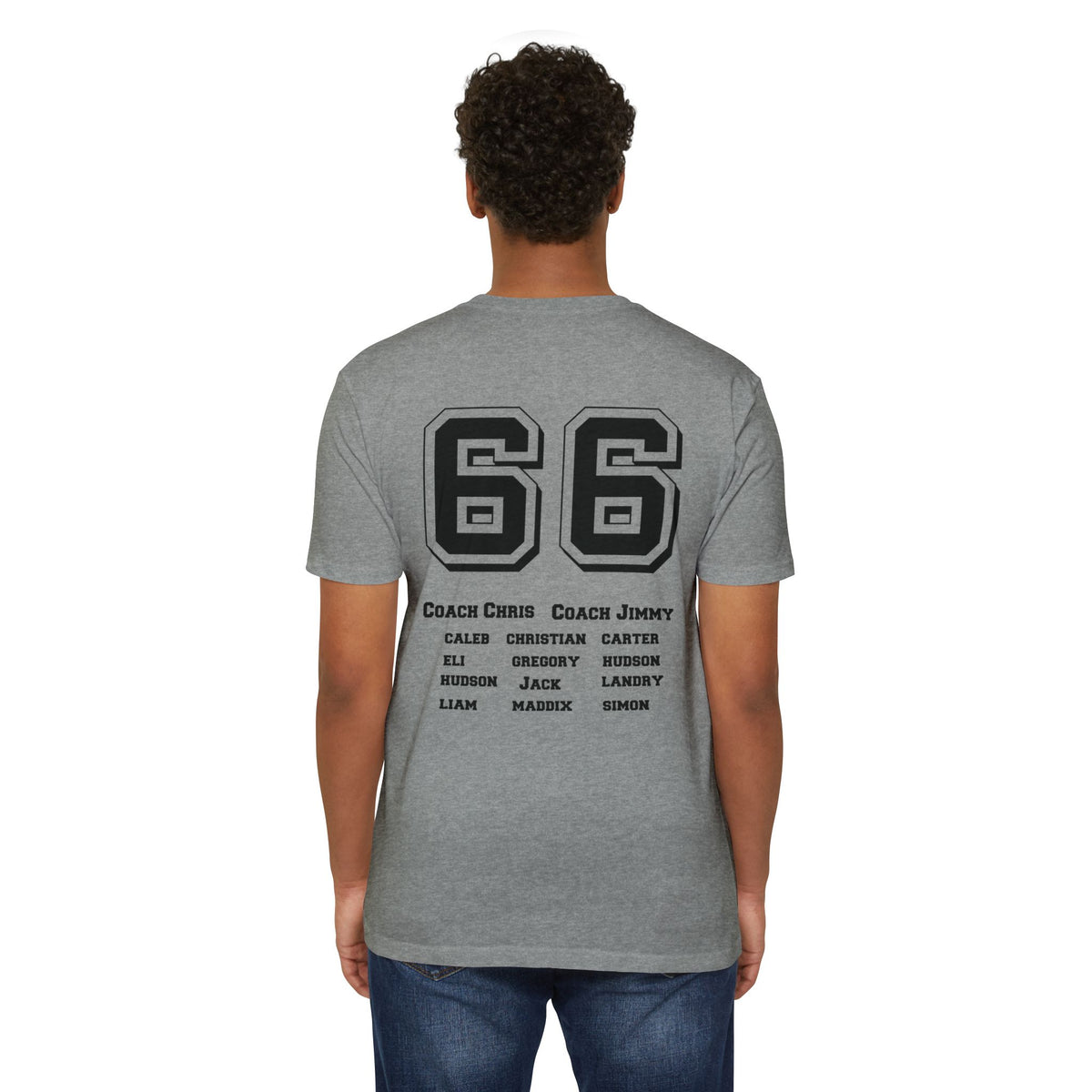 Titans Baseball Team Roster T-Shirt-Liam 66