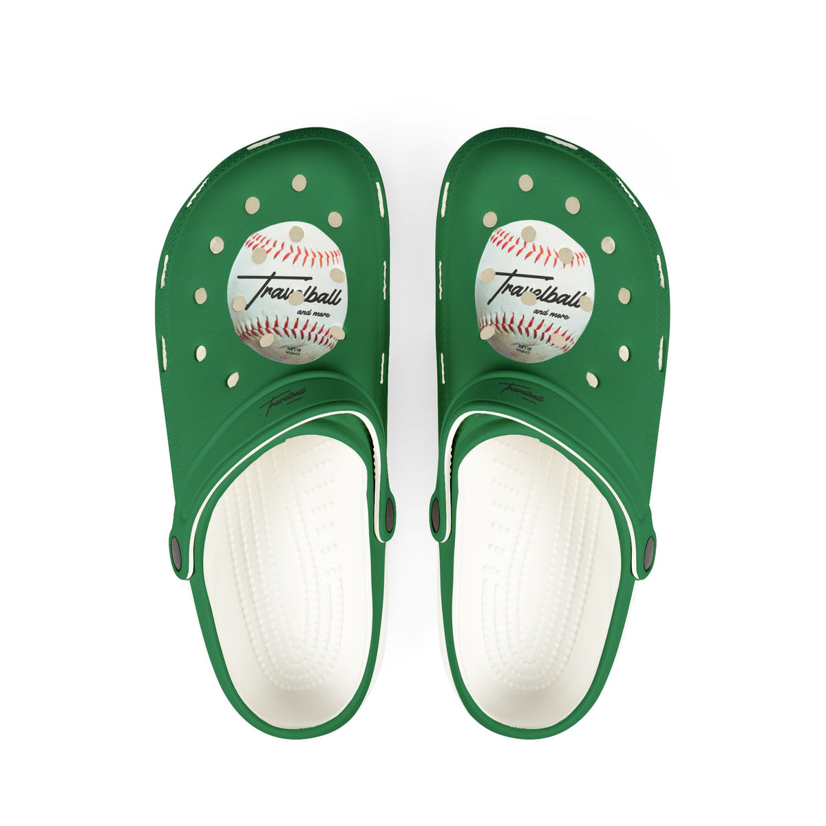 Travelball and More Logo Croc Style-Green