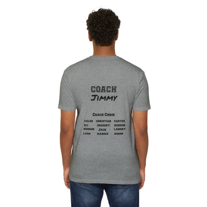 Titans Baseball Team Roster T-Shirt- Coach Jimmy
