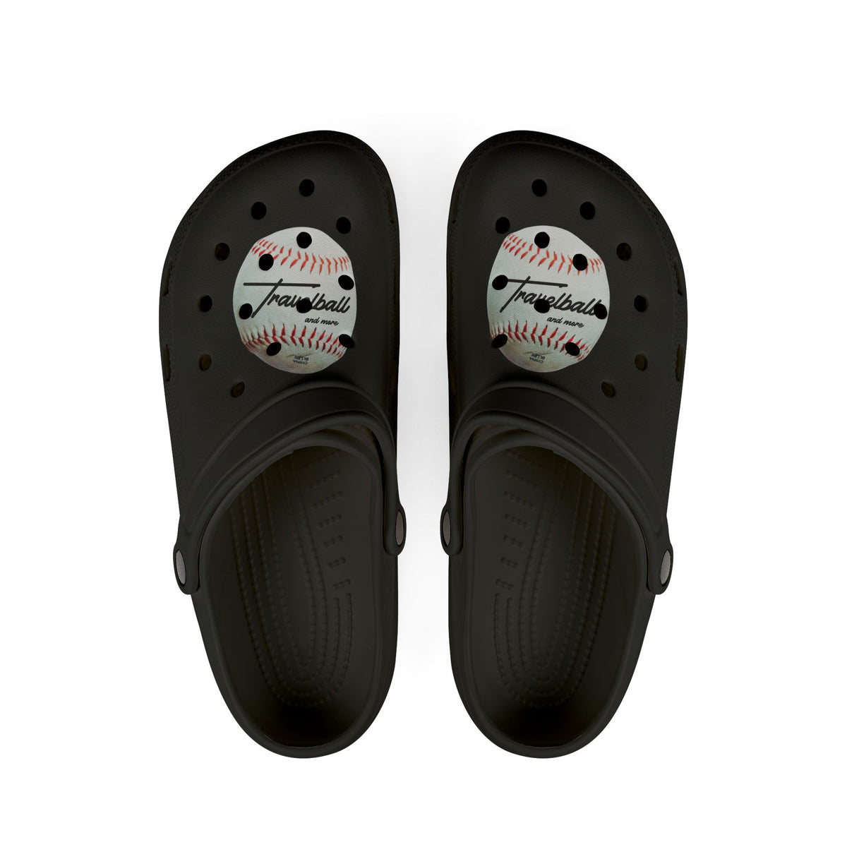 Travelball and More Logo Croc Style-Black