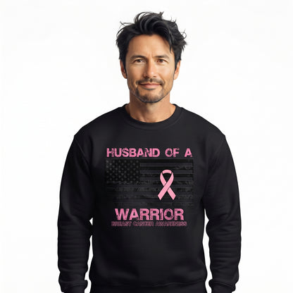 The Warrior: Cancer Survivor Husband Edition-Black