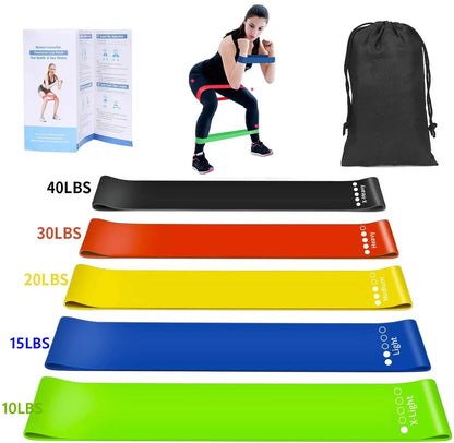 16PCS Resistance Band Set: Home Gym Fitness Training - TravelBall