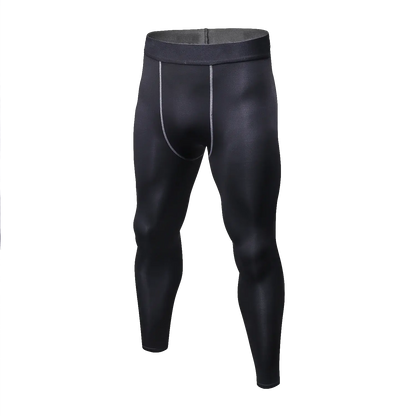 Men's Gym Compression Stretch Leggings - TravelBall